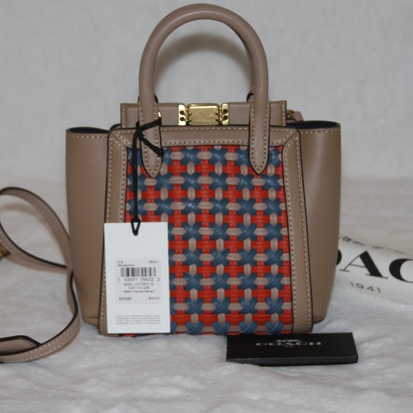 NWT COACH 1941 Troupe 16 Crossbody Bag Leather Purse Handbag - Picture 3 of 9